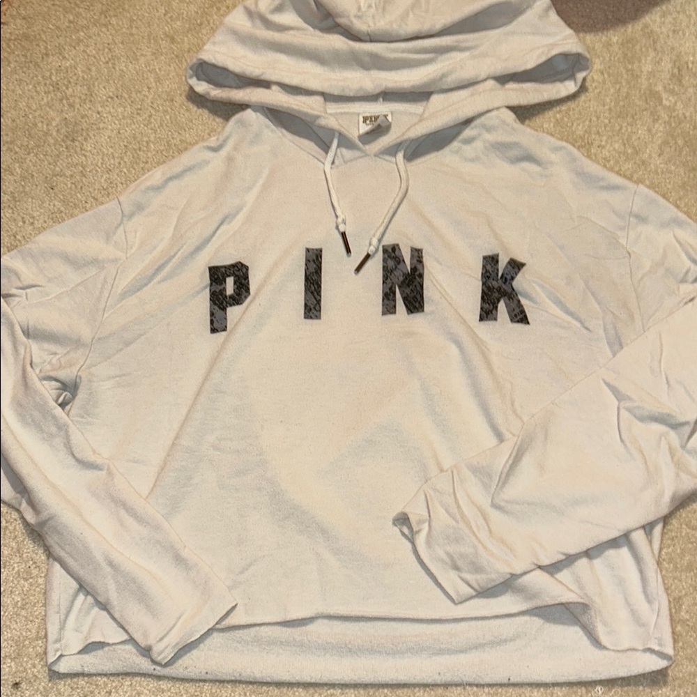 PINK White Hoodie